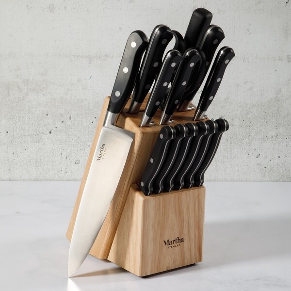 Martha Stewart Carverton 14 Piece High Carbon Stainless